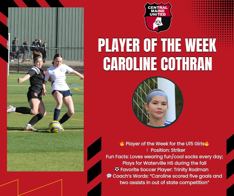 U15 Girls POTW Caroline Cothran